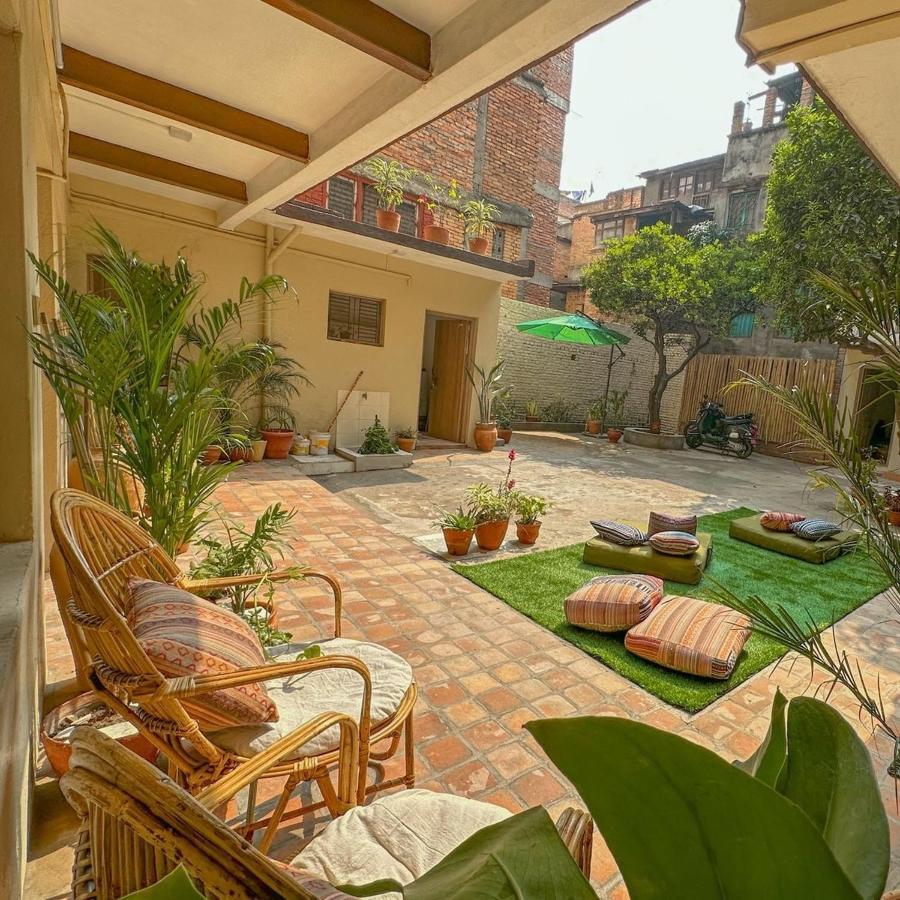 Ferienwohnung The Melo Pomelo Courtyard. Kathmandu Exterior foto