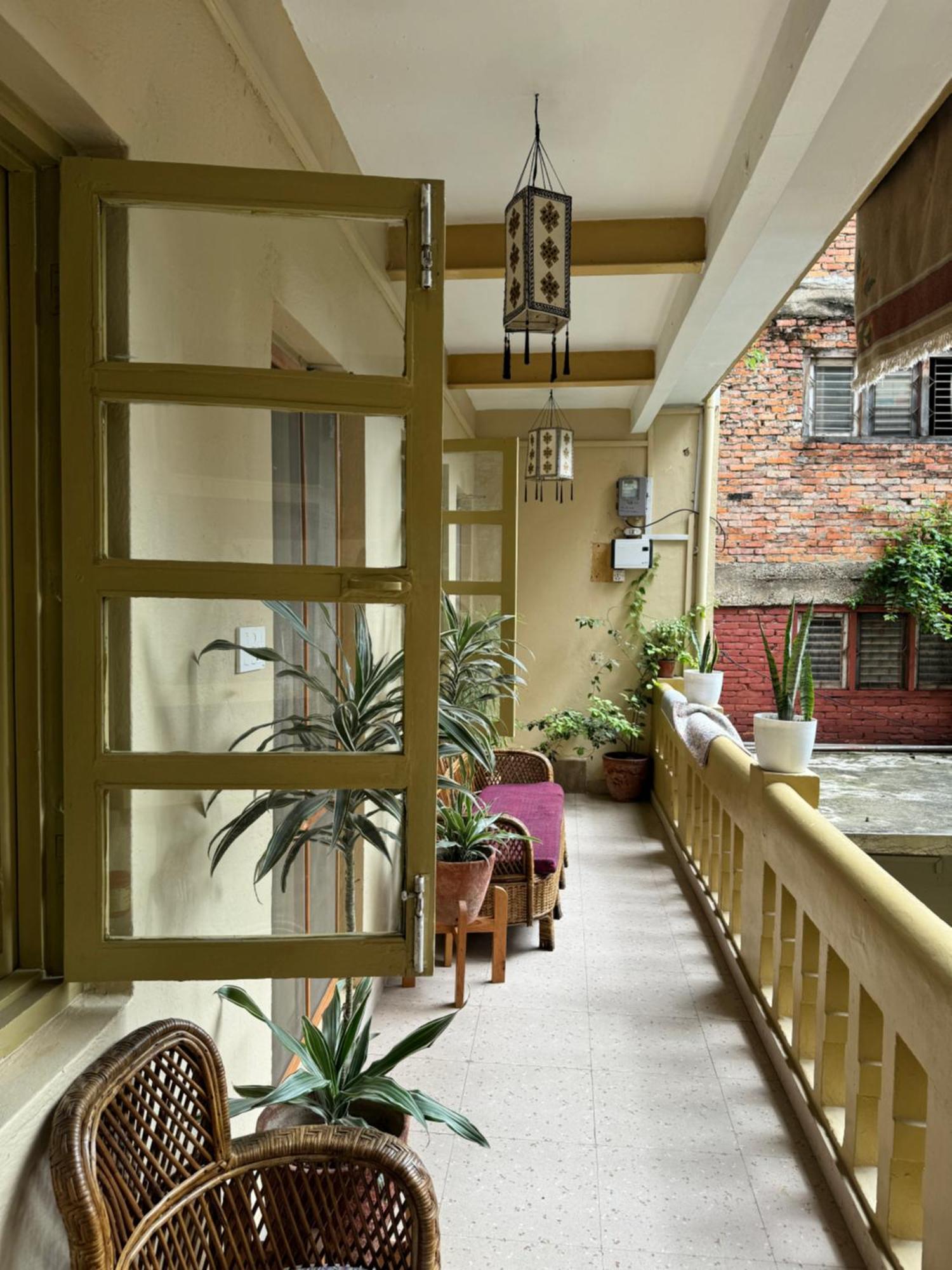 Ferienwohnung The Melo Pomelo Courtyard. Kathmandu Exterior foto