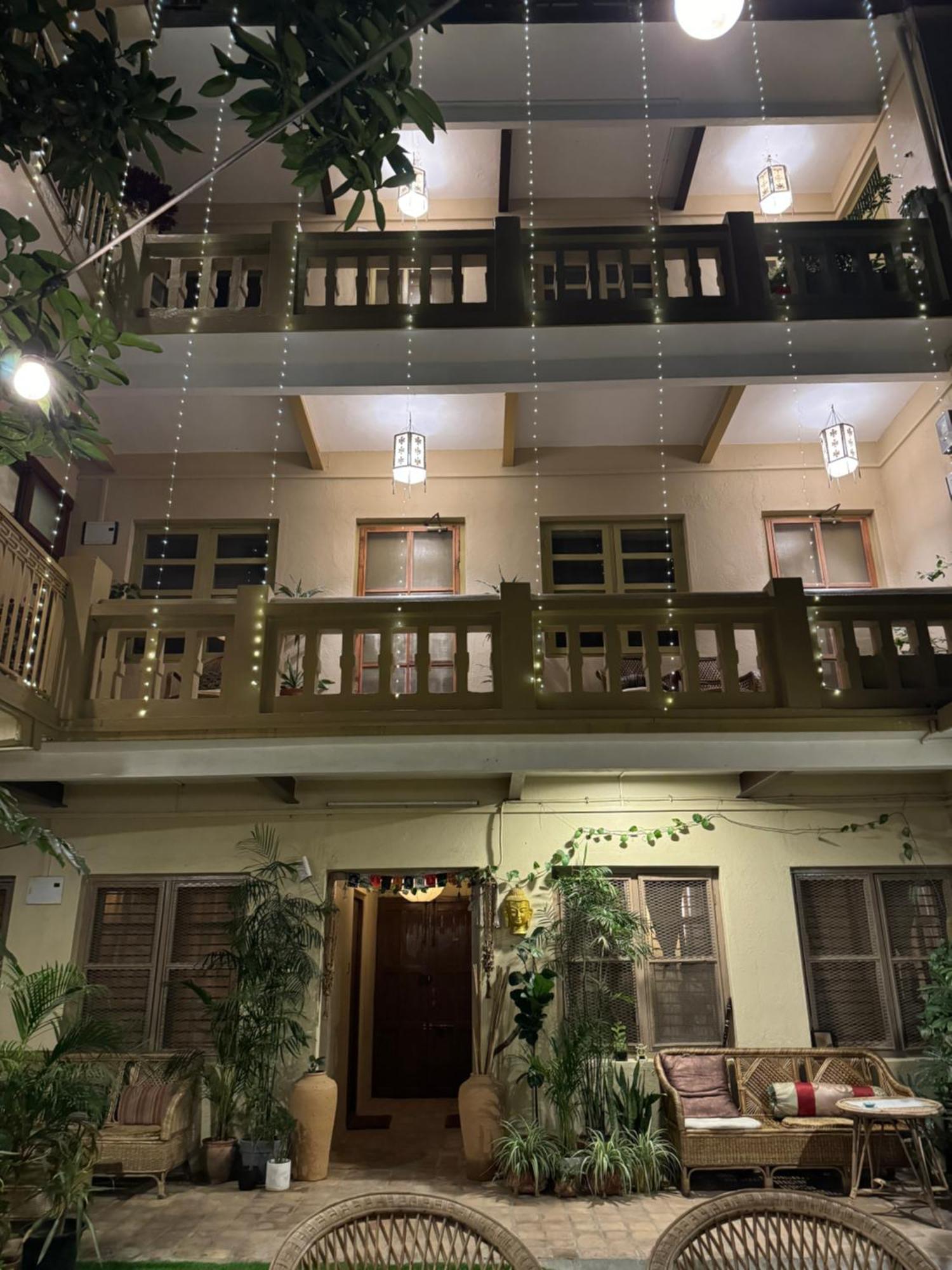 Ferienwohnung The Melo Pomelo Courtyard. Kathmandu Exterior foto